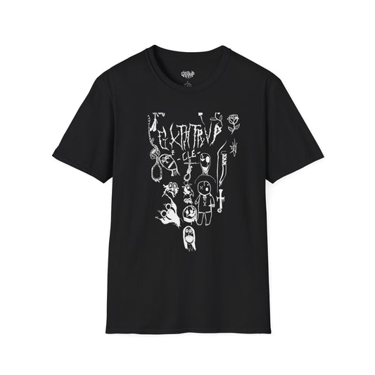 GXTHTRVP CLEVELAND PSYCHE WARD TEE - HAND DRAWN